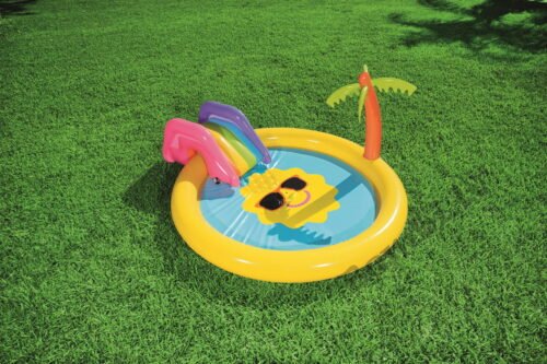 Bestway - 7'9" x 6'7" x 41"/2.37m x 2.01m x 1.04m Sunnyland Splash Play Pool