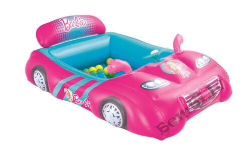 Barbie - 53" x 39" x 17"/1.35m x 99cm x 43cm Sports Car Ball Pit