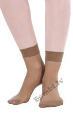 Īsās zeķes brūnas Knittex