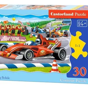 Castorland puzle sacīkšu mašīna 30 gb