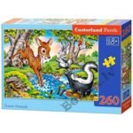 Castorland puzle Meža dzīvnieki 260 gb