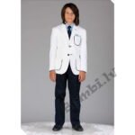 Balts zēnu uzvalks ROMEO Itālija 5034R