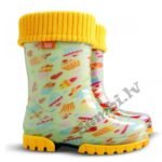 Bērnu gumijas zābaki Demar Twister Lux print KEKSI 20/21 izm.