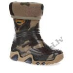 Gumijas zābaki bērniem Demar Stormic Lux print armija