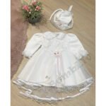 Svētku kleita ar cepuri 62 izm.