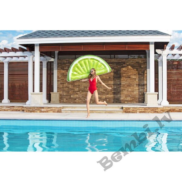 Bestway  67" x 35"/1.71m x 89cm Tropical Lime Pool Float