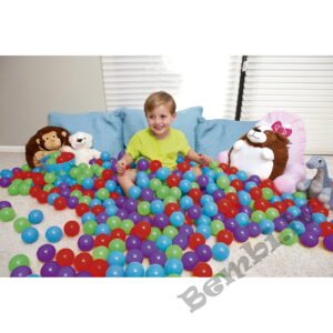 Up, In  Over  2.5"/6.5cm Antimicrobial Play Balls with