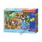 Castorland Puzzle Sniegbaltīte un 7 rūķīši 120 gab