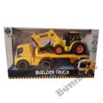 Rotaļu traktors ar kravasmašīnu komplekts Builder truck