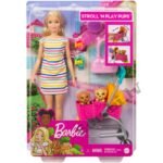 Barbie Lelle Bārbija ar suņu ratiņiem GHV92