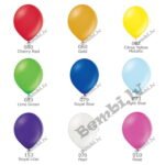 Lateksa balons vienkrāsains