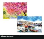 Albums akvareļu A3 ĀBELES/KUĢI,15 lapas