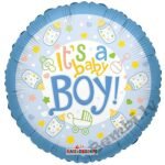 Folija balons ar hēliju It's a baby boy