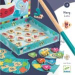 DJECO Koka magnēti – Loto – Makšķerēšana