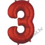 Folija balons ar hēliju Nr. "3"