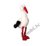 Stārķis mīkstā rotaļlieta 90 cm
