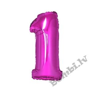 Folija balons ar hēliju Nr. "1"