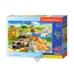 Castorland puzle Safari MAXI 40 gab