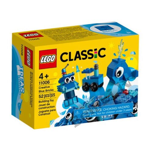 Konstruktors LEGO Classic Creative Blue Bricks 11006