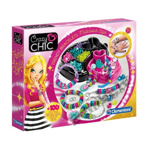 CLEMENTONI CRAZY CHIC rokassprādžu veidošanas komplekts - Image 3