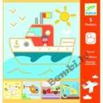 DJECO Trafareti - Transports (5 gab.)