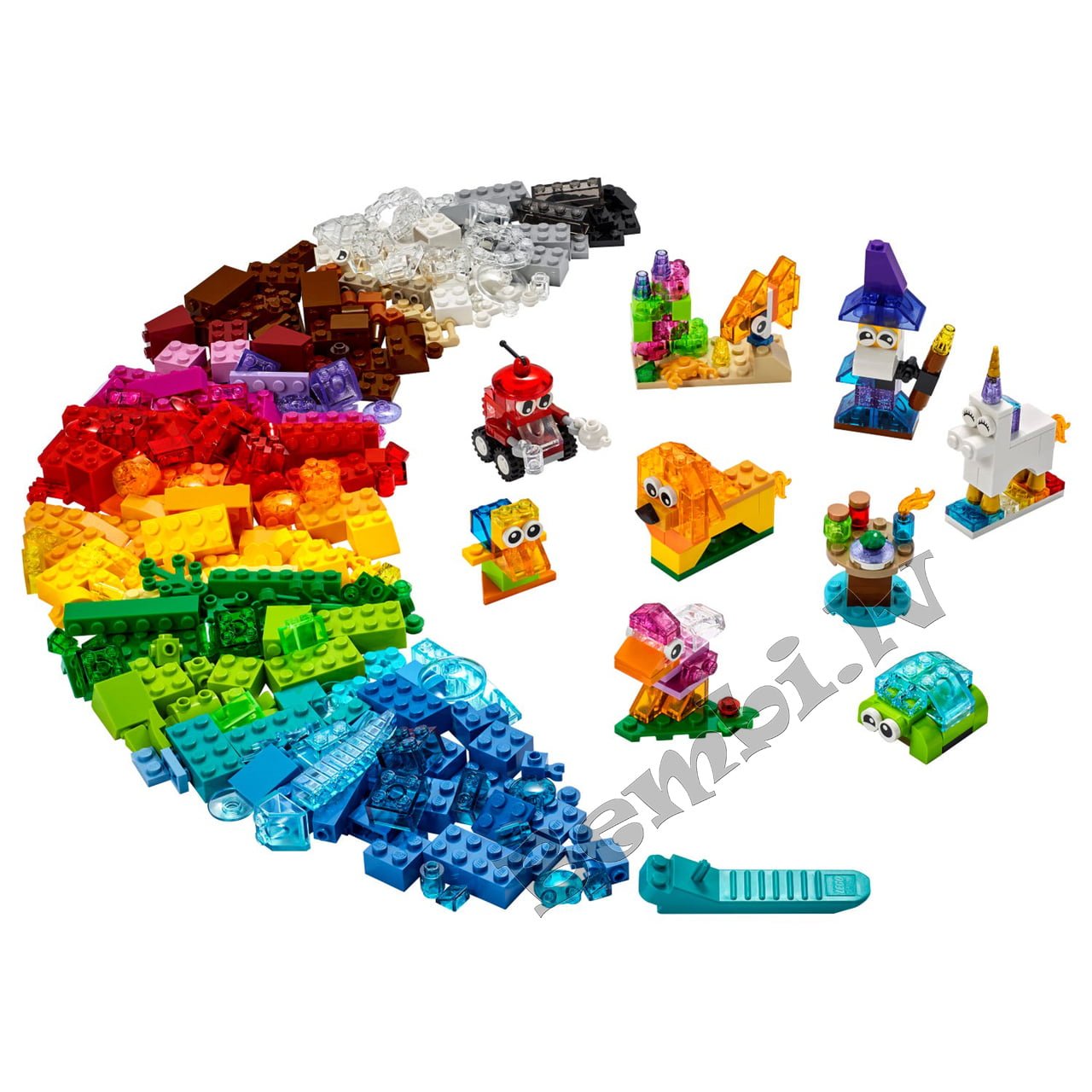 LEGO Radošie caurspīdīgie klucīši 11013 - Image 3
