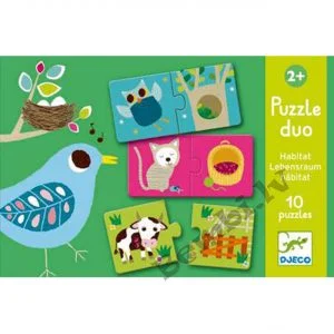 DJECO Divdaļīgā puzle – Mājvieta