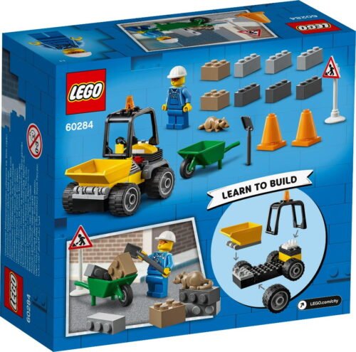 LEGO Ceļa remontdarbu smagā automašīna 60284 - Image 2