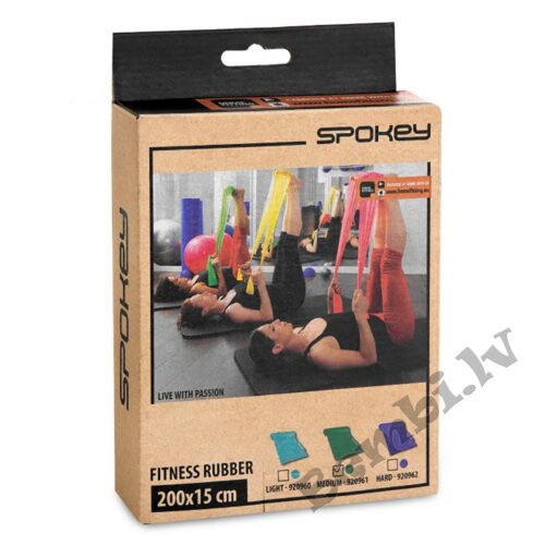 Spokey Fitnesa gumija MEDIUM 200 x 15 cm
