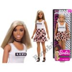 Lelle Mattel Barbie Fashionistas Curvy With Blonde Hair FXL51