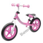 Bērnu skrejritenis Baby Mix TWIST rozā ar baltu