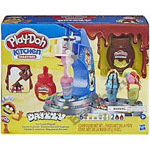 Hasbro Play-Doh Drizzy Saldējuma veidošanas komplekts