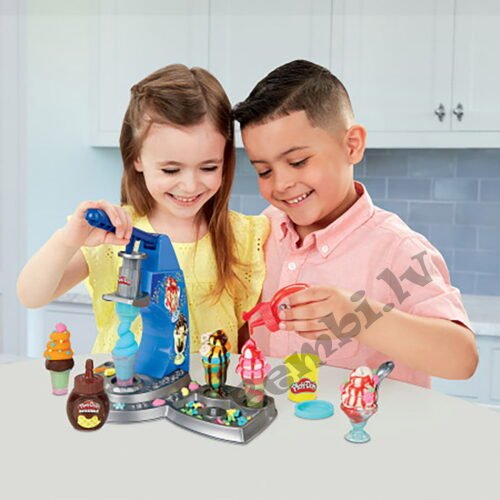 Hasbro Play-Doh Drizzy Saldējuma veidošanas komplekts - Image 4