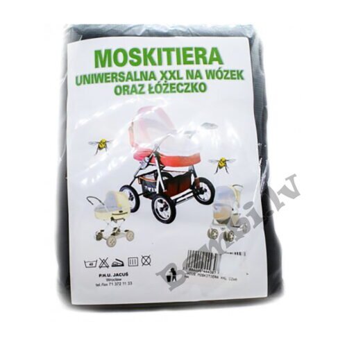 Moskītu tīkls XXL melnā krāsā, JACUS