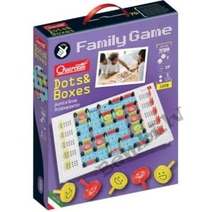 Quercetti Punktiņi un kastītes galda spēle 1008
