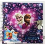 Dienasgrāmata blociņš ar slēdzeni Frozen