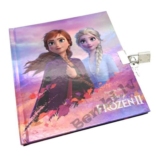 Dienasgrāmata blociņš ar slēdzeni Frozen2