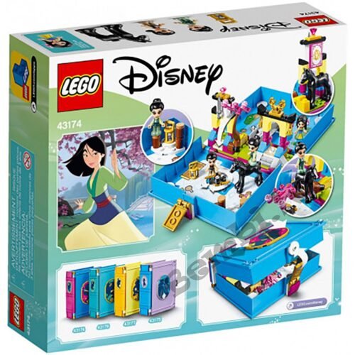LEGO Disney princess Mulanas pasaku grāmata