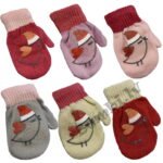 Plānie cimdi mazuļiem Putniņi (12 cm) RAK