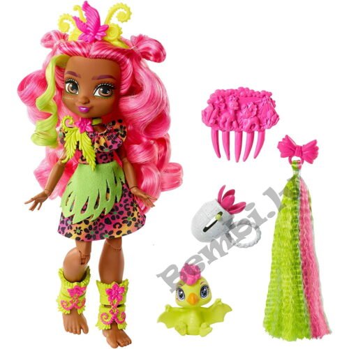 MATTEL Cave Club Ptilly lelle ar aksesuāriem - Image 2
