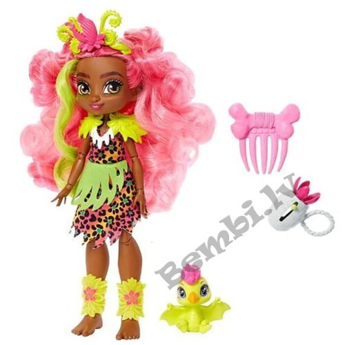 MATTEL Cave Club Ptilly lelle ar aksesuāriem - Image 3