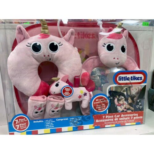 Little Tikes Pink Unicorn AUTOMAŠĪNAS AKSESUĀRU komplekts