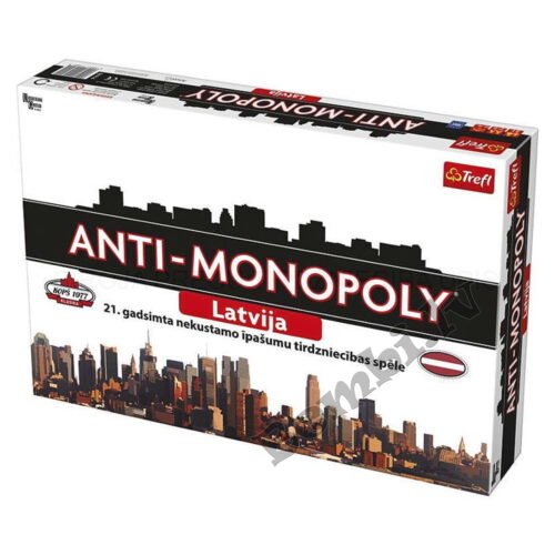 TREFL Spēle "Anti-Monopoly" (Latviešu val.)