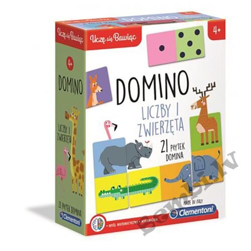 Clementoni DOMINO cipari un dzīvnieki
