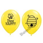 Lateksa balons Bee happy Qualatex