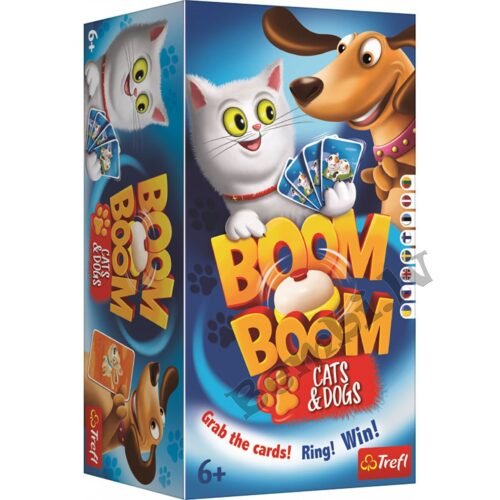 Boom Boom kaķi un suņi galda spēle