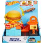 Mattel Hot Wheels downtown burger dash komplekts GPD09