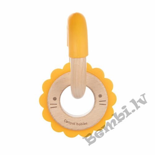 Koka un silikona zobgrauzis Canpol Babies - Image 4