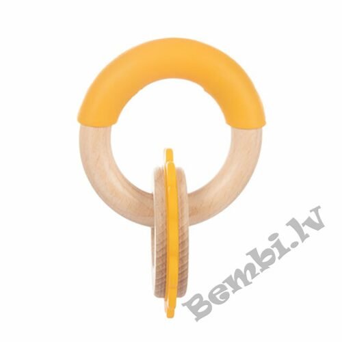 Koka un silikona zobgrauzis Canpol Babies - Image 3