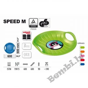 Slidināšanās paliktnis/ panna SPEED M